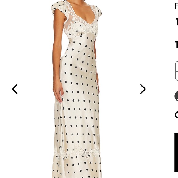 Free People Butterfly Babe Maxi Dress in Tea Combo Size XS - Picture 3 of 12